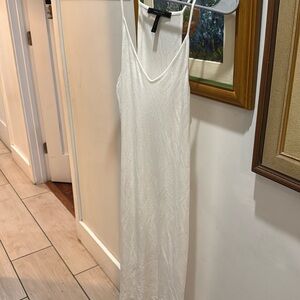 White cotton dress in and excellent condition